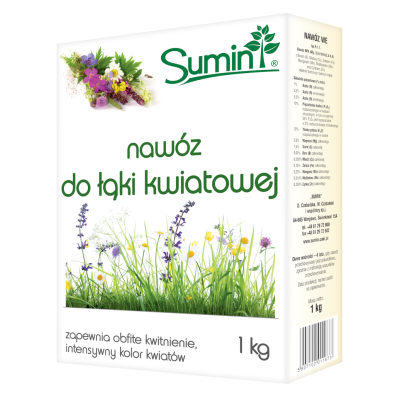 Nawóz Do Łąki Kwiatowej 1Kg Sumin