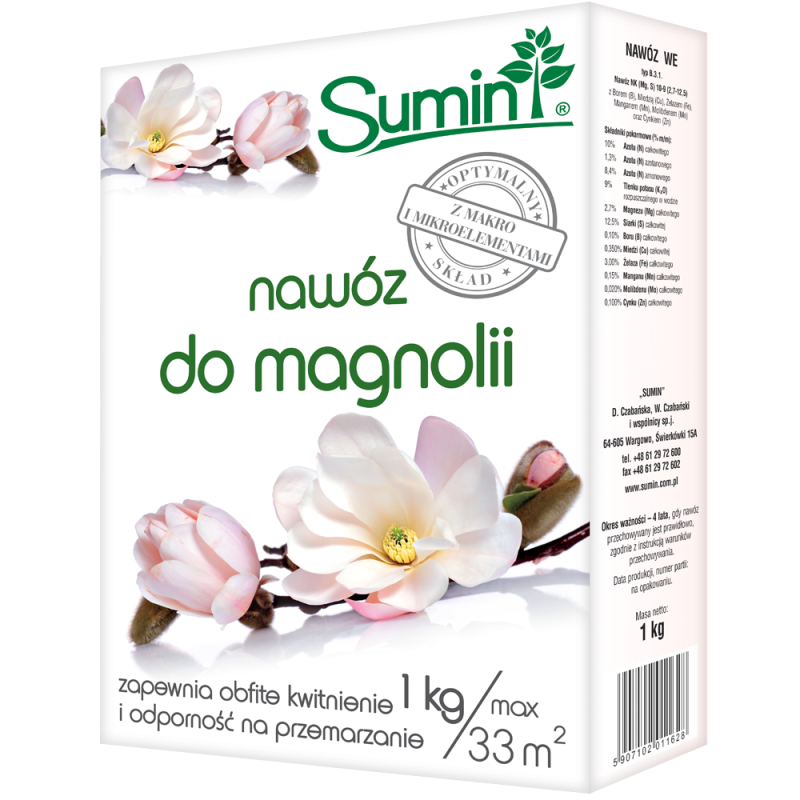 Nawóz Do Magnolii 1Kg Sumin