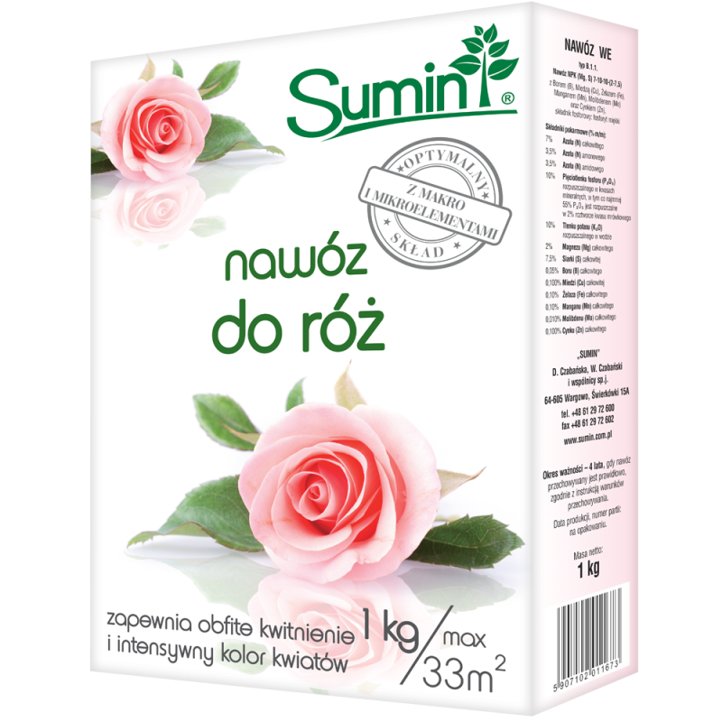 Nawóz Do Róż 1Kg Sumin