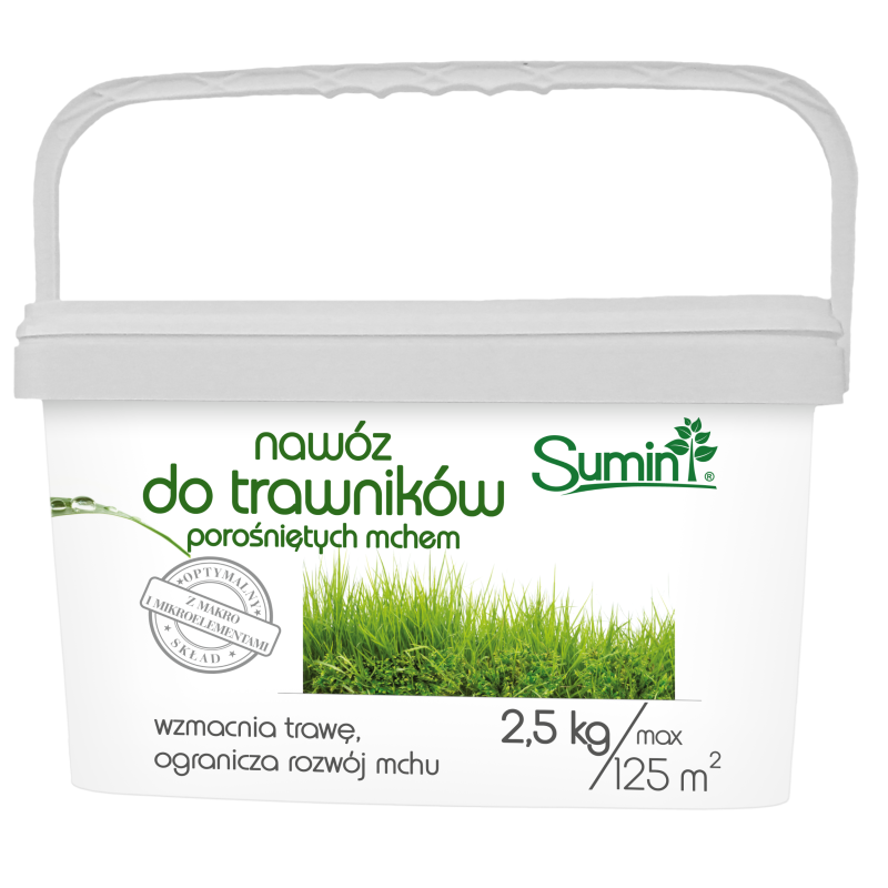 Nawóz Do Trawników Porośniętych Mchem 2,5kg Sumin