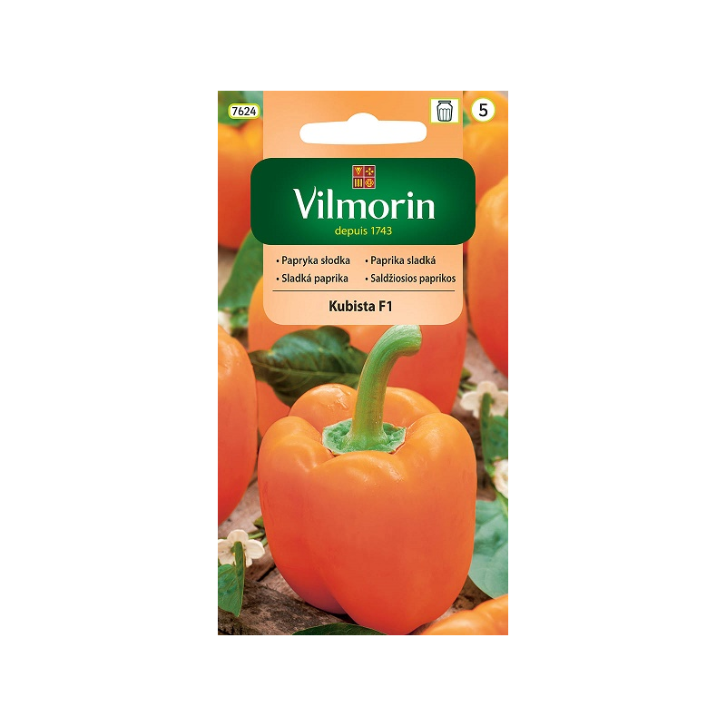 Papryka słodka Kubista F1 0,2g Vilmorin