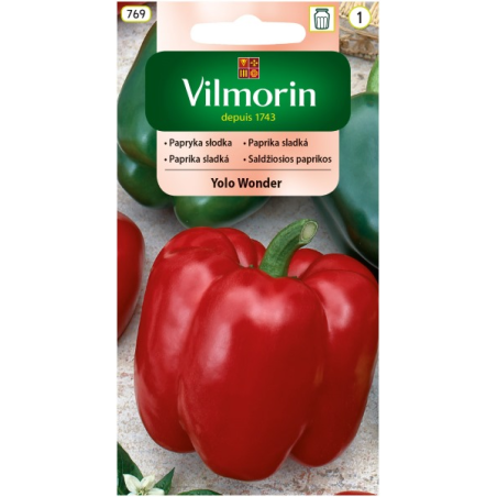 Papryka słodka Yolo Wonder 0,5g Vilmorin