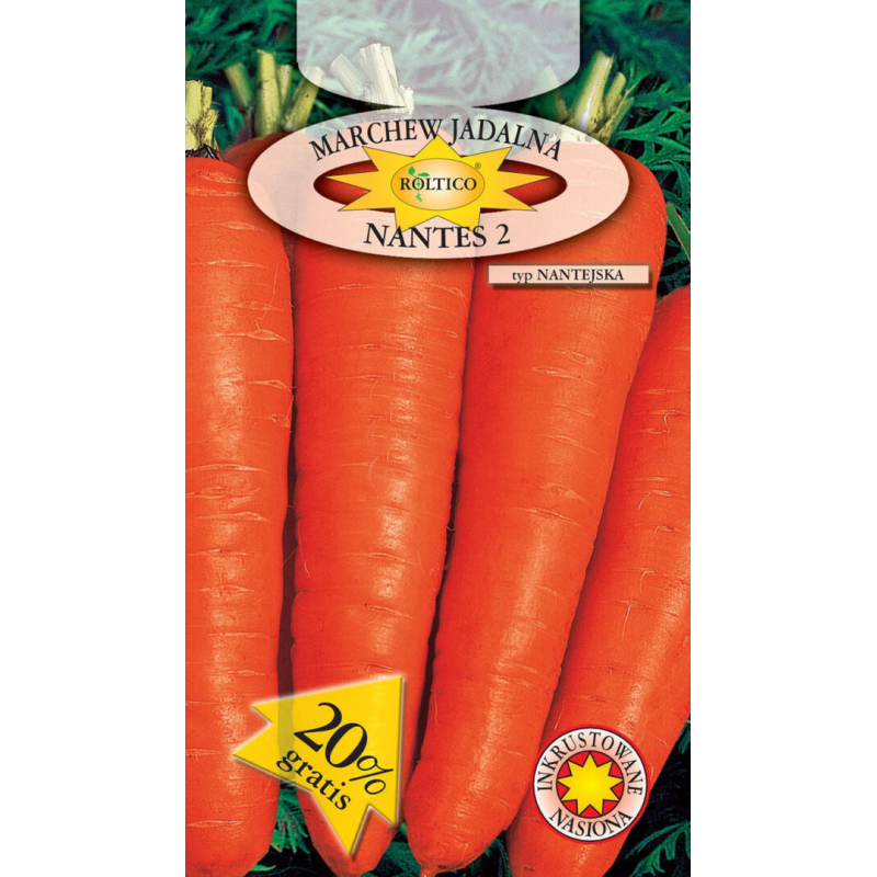 Marchew jadalna Nantes 2 0,5g Roltico