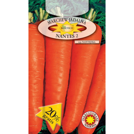 Marchew jadalna Nantes 2 0,5g Roltico