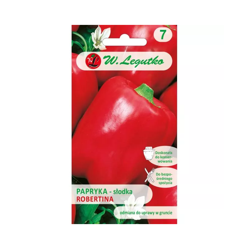 Papryka słodka Robertina 0,5g Legutko