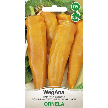 Papryka słodka Ornela 0,5g WegAna