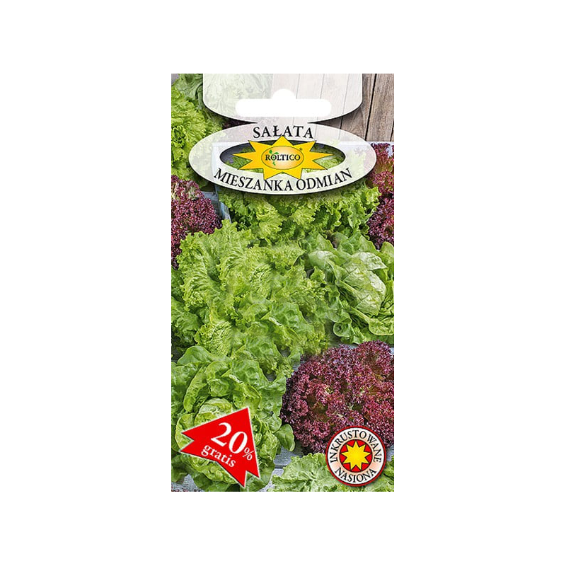 Sałata mieszanka odmian 1g Roltico