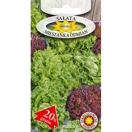 Sałata mieszanka odmian 1g Roltico