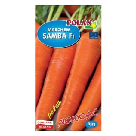 Marchew jadalna Samba F1 5g Polan