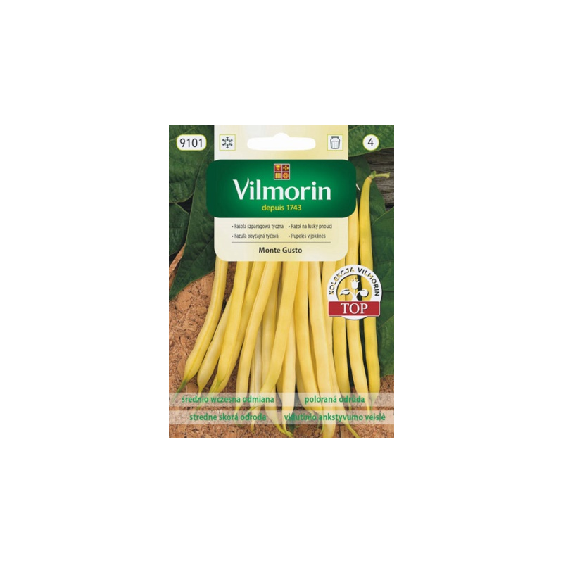 Fasola szparagowa tyczna Monte Gusto 10g Vilmorin