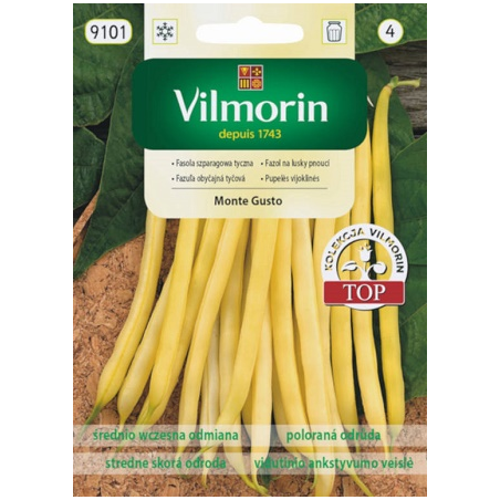 Fasola szparagowa tyczna Monte Gusto 10g Vilmorin