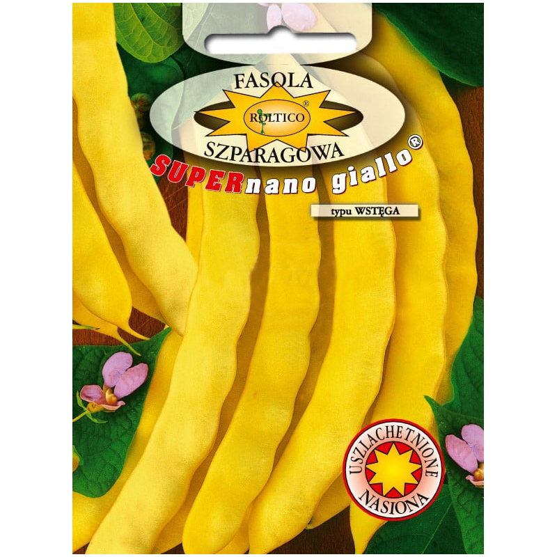 Fasola Karłowa Supernano Giallo 30g Roltico