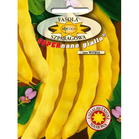 Fasola Karłowa Supernano Giallo 30g Roltico