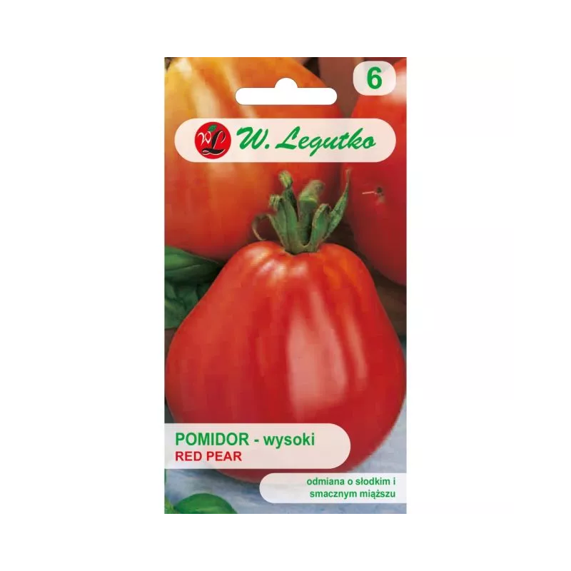 Pomidor wysoki Red Pear 0,5g Legutko