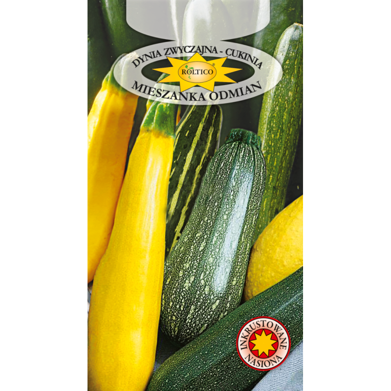 Dynia zwyczajna Cukinia mieszanka odmian 3g Roltico