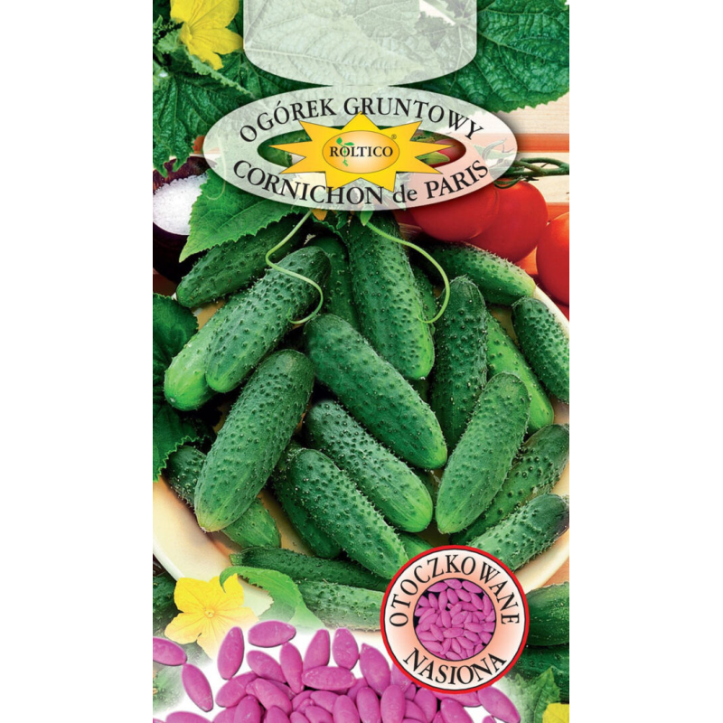Ogórek gruntowy Cornichon de Paris 50 nasion Roltico