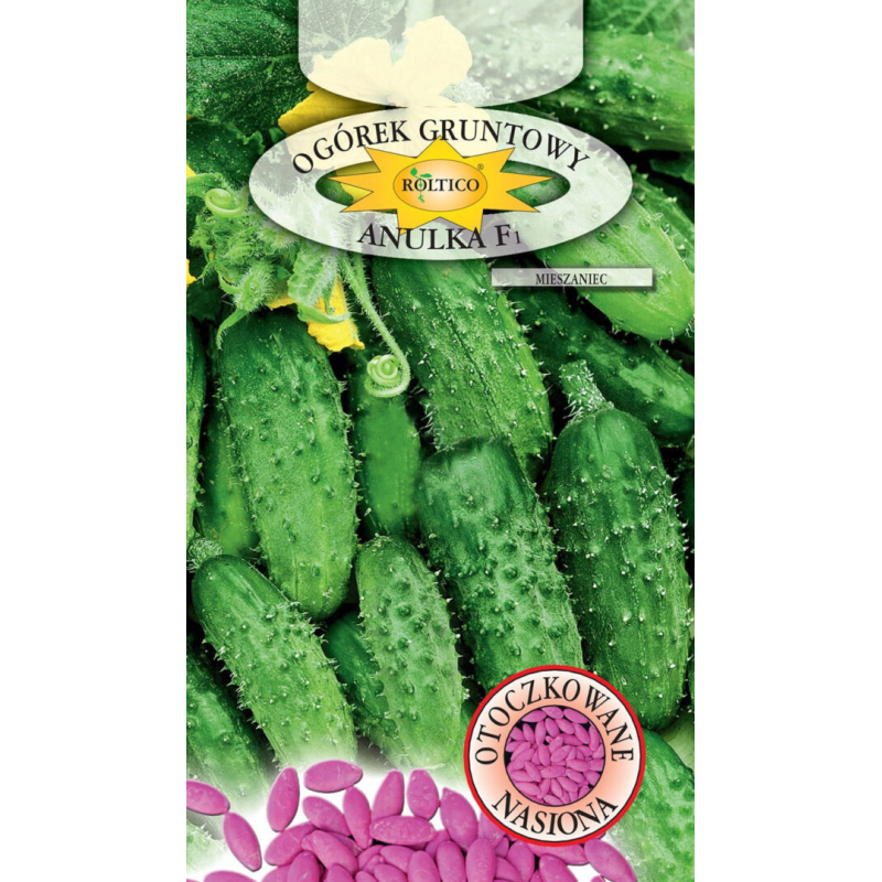 Ogórek gruntowy Anulka F1 50 nasion Roltico