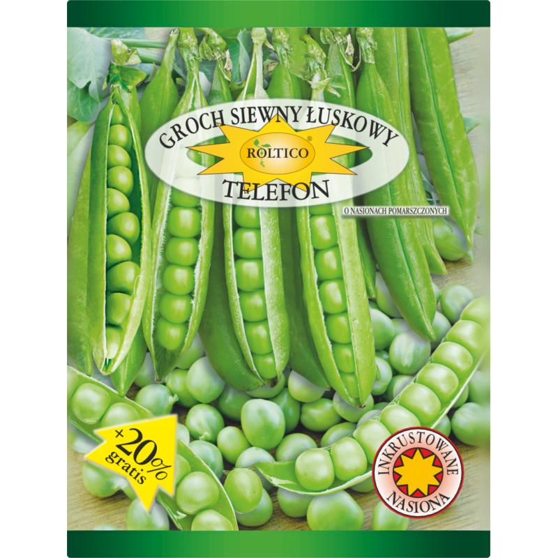 Groch siewny łuskowy Telefon 40g Roltico