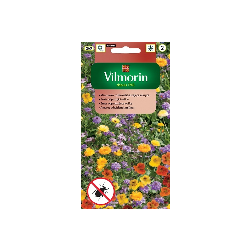 Mieszanka Roślin odstraszających Mszyce 2g Vilmorin