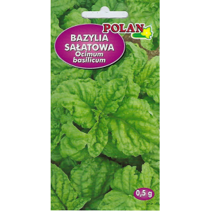 Bazylia Sałatowa 0,5g Polan