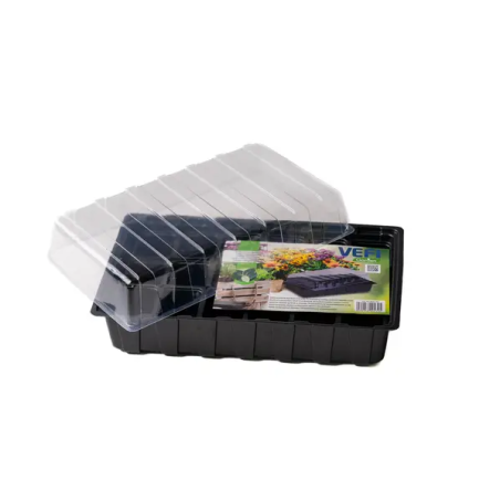 Miniszklarenka 36x22 cm z 18 doniczkami - Vefi