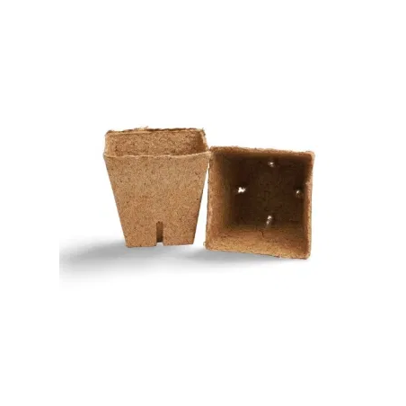 Doniczka Torfowa 8x8cm kwadrat Jiffy 1szt.