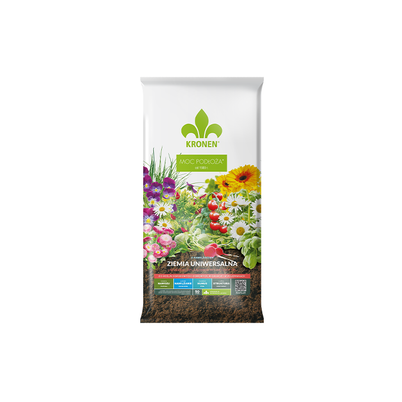 Ziemia Uniwersalna z nawilżaczem 20L Kronen