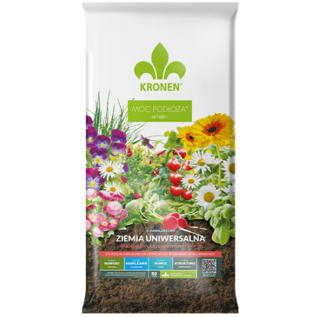 Ziemia Uniwersalna z nawilżaczem 20L Kronen