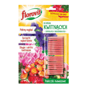 Pałeczki nawozowe do Roślin Kwitnących 20szt. Florovit