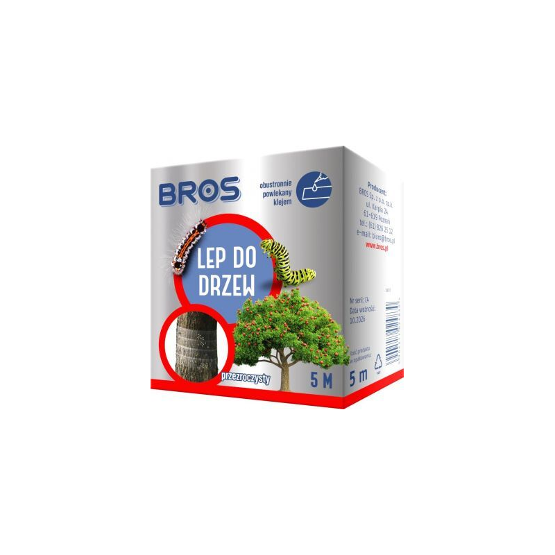 Lep do Drzew 5m przezroczysty Bros