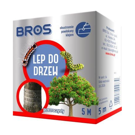 Lep do Drzew 5m przezroczysty Bros