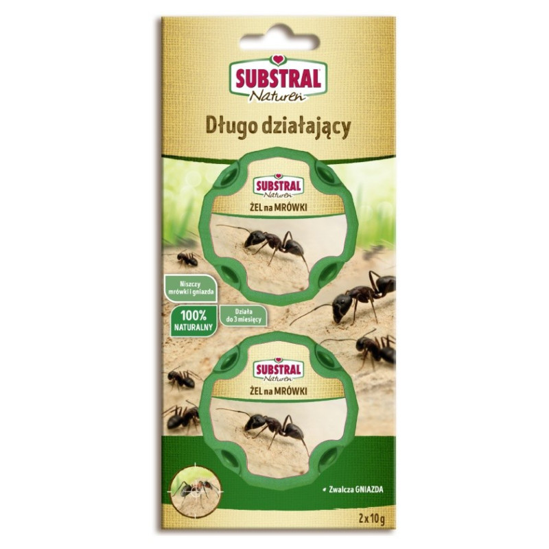 ŻEL NA MRÓWKI (2 PUŁAPKI) SUBSTRAL