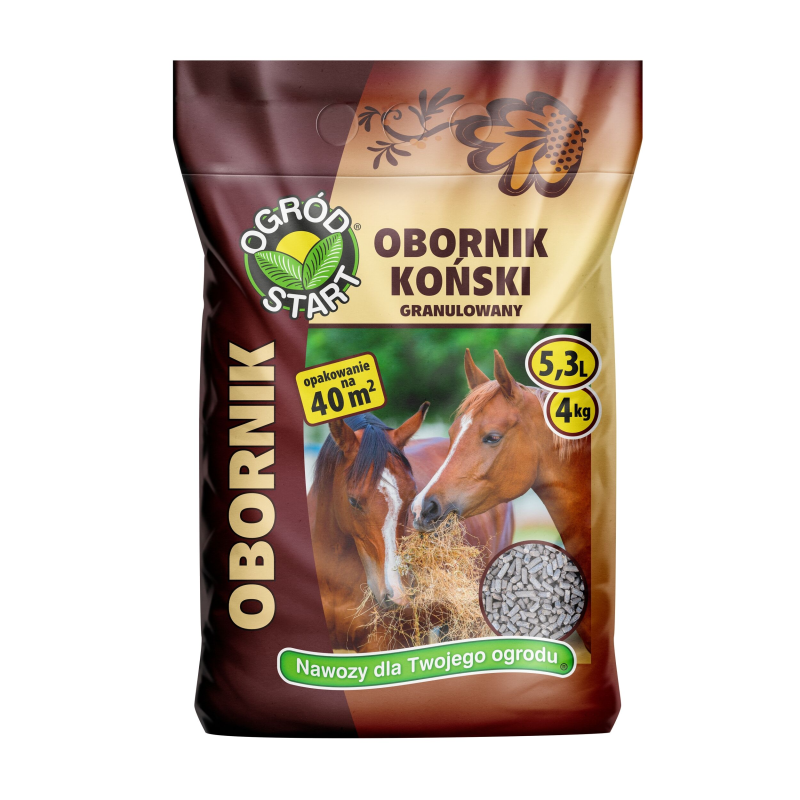 Obornik Granulowany Koński 4kg Ogród Start