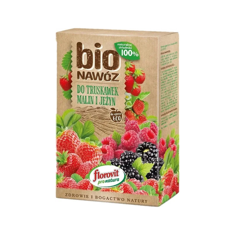 Bio Nawóz do Truskawek Malin I Jeżyn 0,7kg Florovit