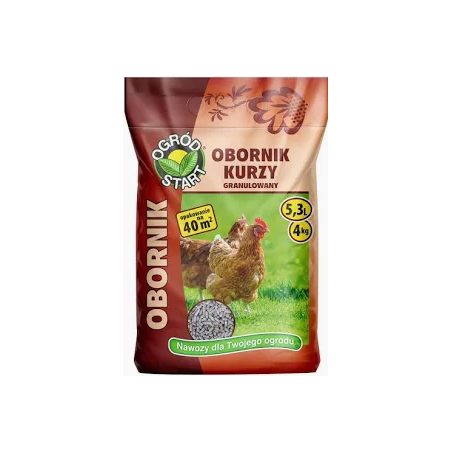 Obornik Granulowany Kurzy 4kg Ogród Start