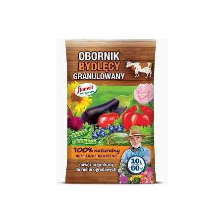 Obornik Granulowany Bydlęcy 10L Pro Natura Florovit