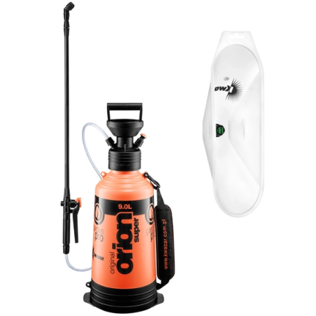 Opryskiwacz ciśnieniowy Orion Super 9L Z Osłoną Herbicydową Kwazar