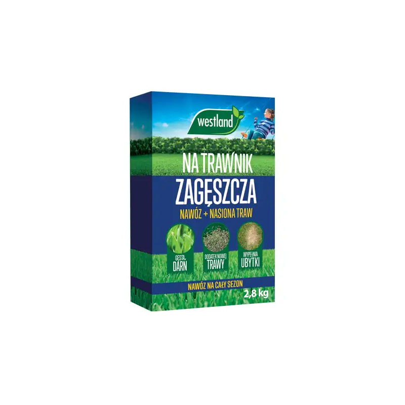 Nawóz do Trawy zagęszczający + Nasiona Trawy 2,8kg Westland