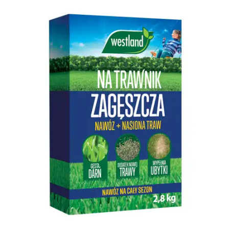 Nawóz do Trawy zagęszczający + Nasiona Trawy 2,8kg Westland