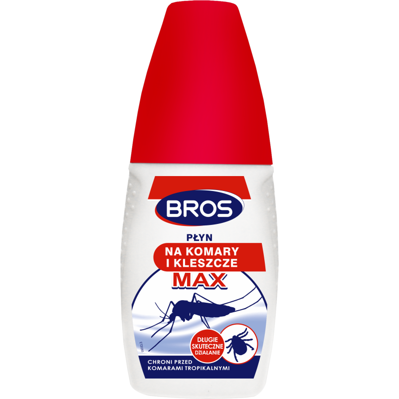 BROS PŁYN NA KOMARY I KLESZCZE MAX 50ML