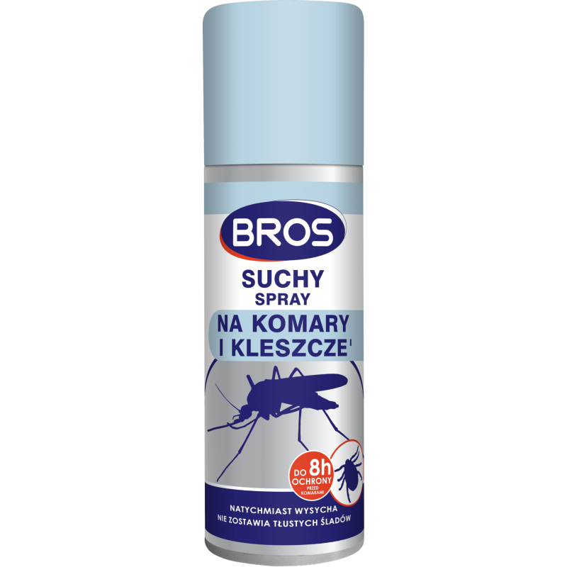 SUCHY SPRAY NA KOMARY I KLESZCZE  90ML BROS
