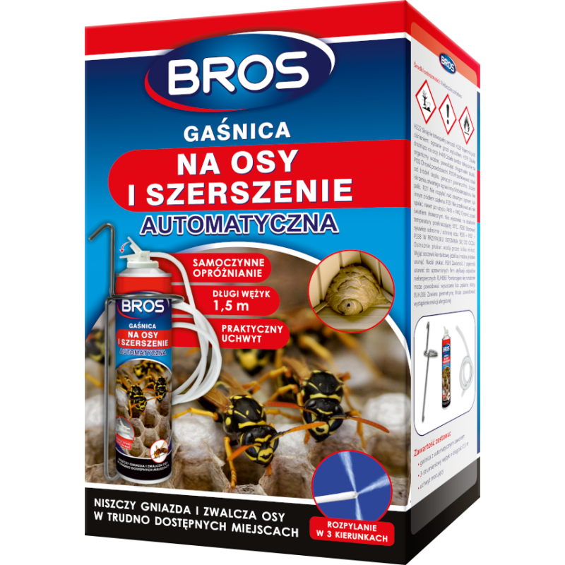 AUTOMATYCZNA GAŚNICA NA OSY 400ML BROS