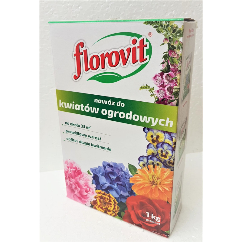 FLOROVIT DO KWIATÓW OGRODOWYCH 1KG - KARTON
