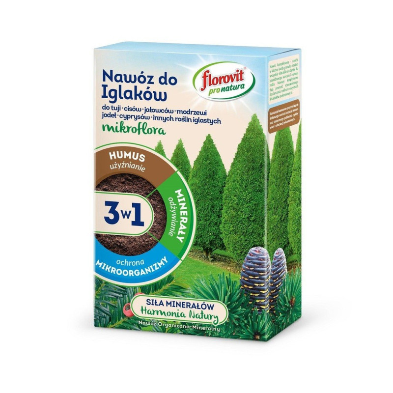 FLOROVIT DO IGLAKÓW PRZECIW BRĄZOWIENIU 1 KG - KARTON