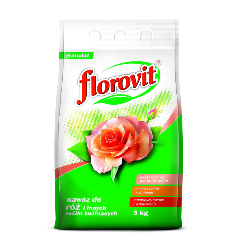 FLOROVIT DO RÓŻ 3KG WOREK