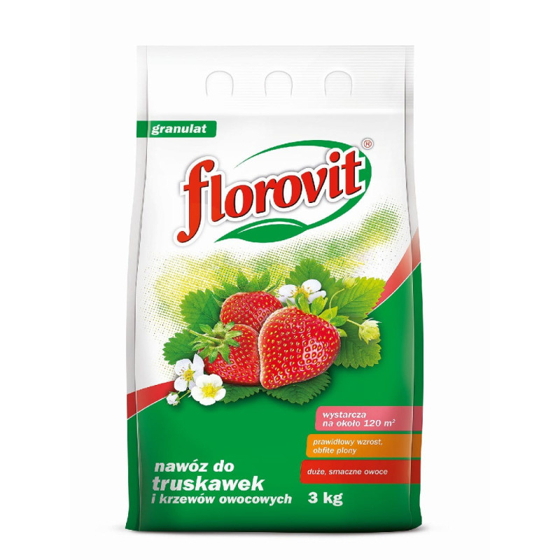FLOROVIT DO TRUSKAWEK 3KG WOREK