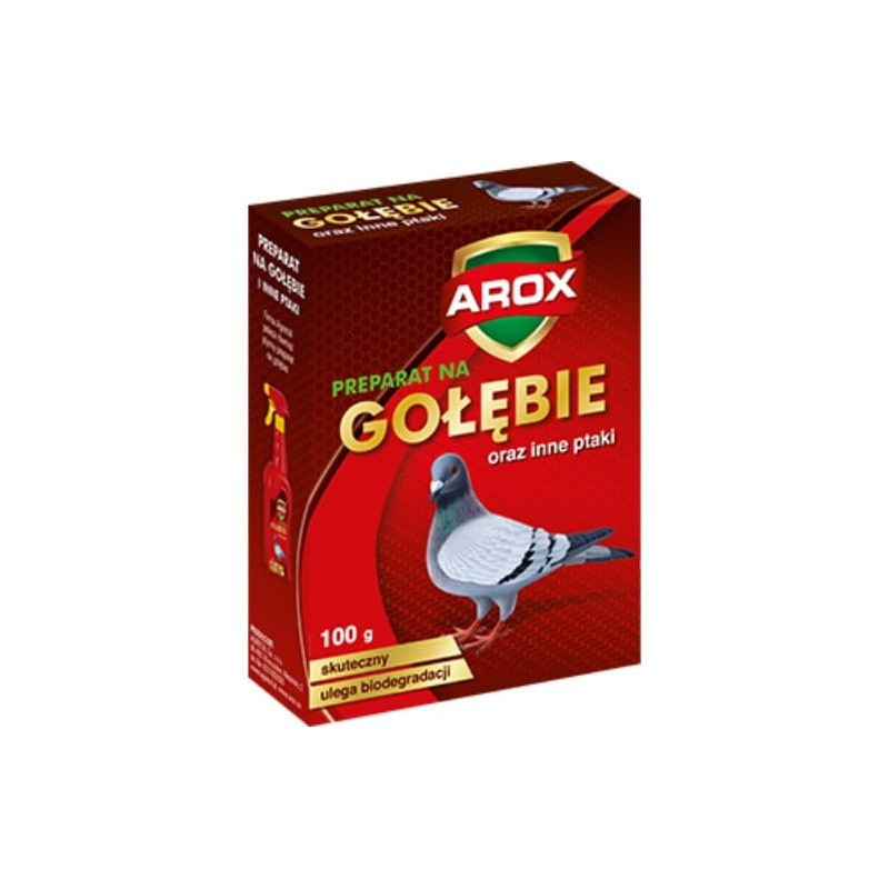 AROX PREPARAT ODSTRASZAJĄCY GOŁĘBIE 100G