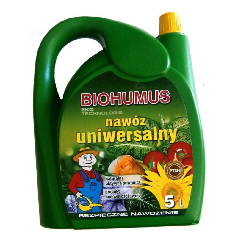 NAWÓZ BIOHUMUS UNIWERSALNY AGRECOL 5L