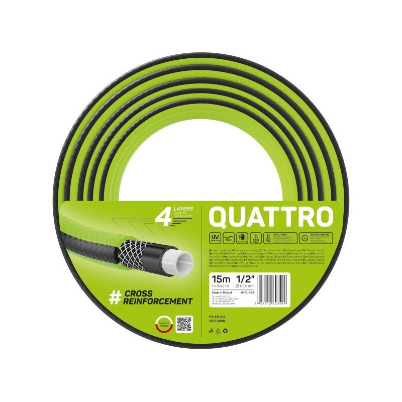 WĄŻ ½” 15M QUATRO CELLFAST – 1 SZT.