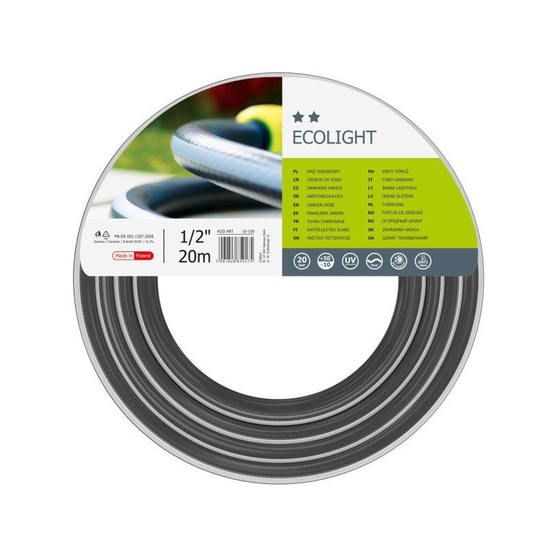 WĄŻ ½”  20M ECOLIGHT CELLFAST – 1 SZT.